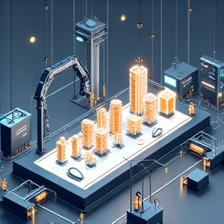 インスタレーション構築のグラフィック